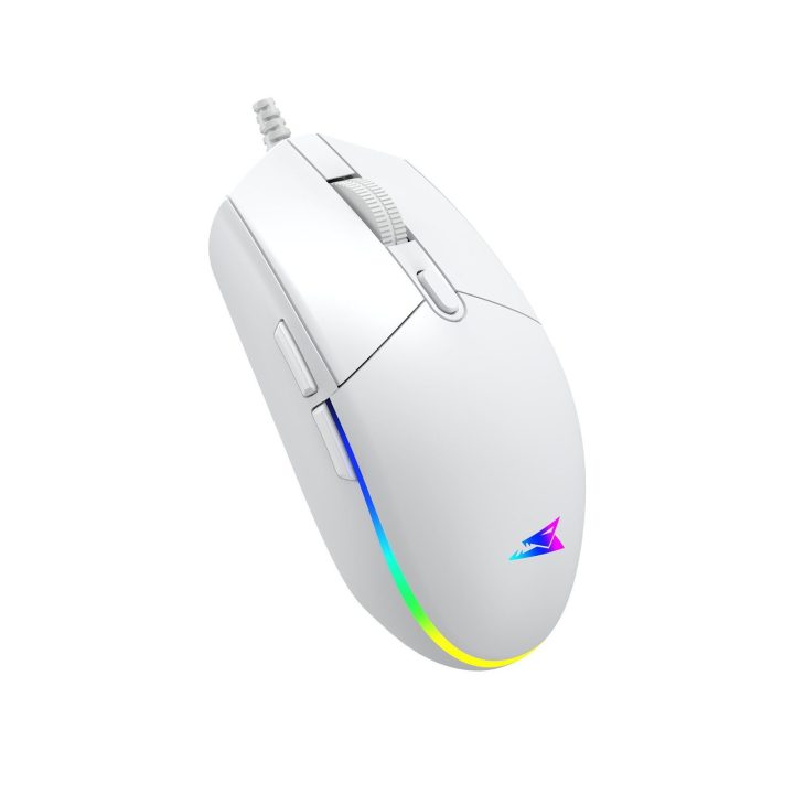 Žaidimų pelė Baracuda Crab White