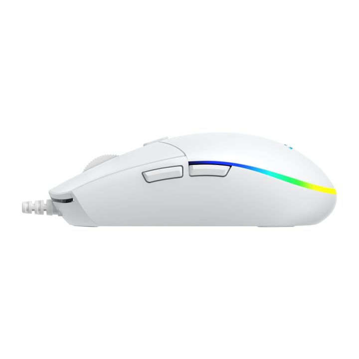 Žaidimų pelė Baracuda Crab White