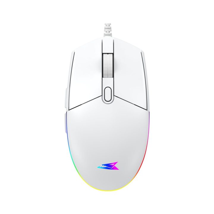 Žaidimų pelė Baracuda Crab White