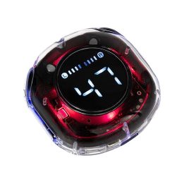 Belaidės TWS ausinės su „Bluetooth 5.0“ ir įkrovimo dėklu