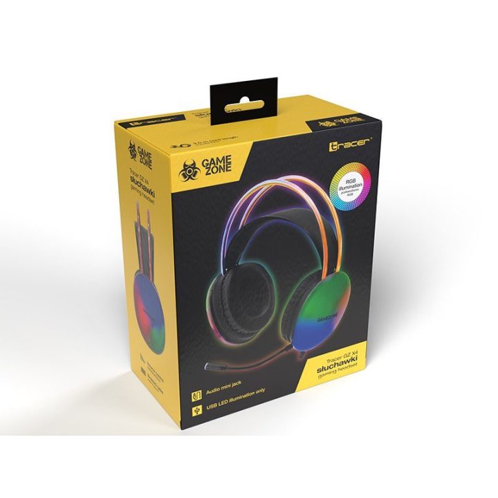 Tracer GameZone GZ X4 žaidimų ausinės su mikrofonu