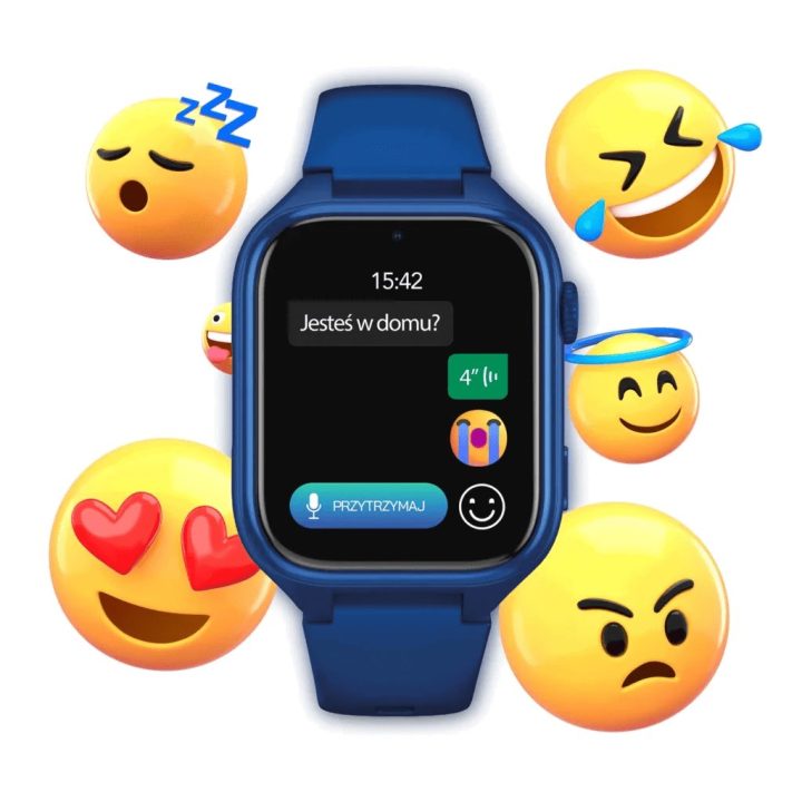 Vaikiškas išmanusis laikrodis Stelio Junior 4G, navy blue