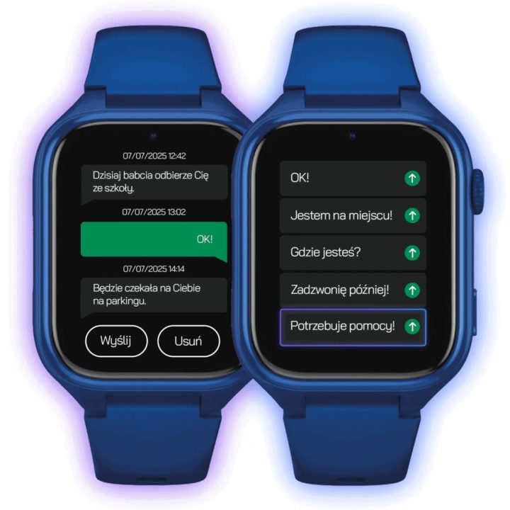 Vaikiškas išmanusis laikrodis Stelio Junior 4G, navy blue