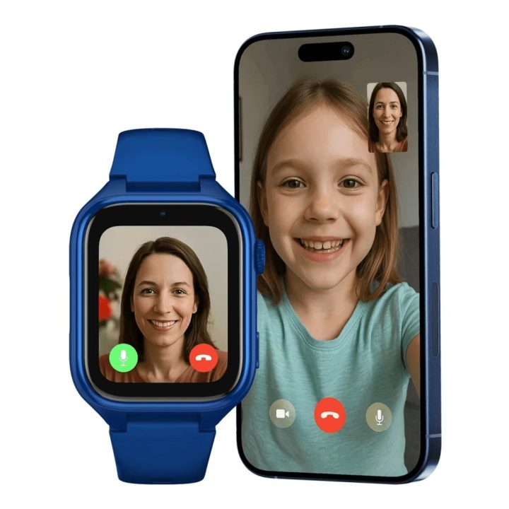Vaikiškas išmanusis laikrodis Stelio Junior 4G, navy blue