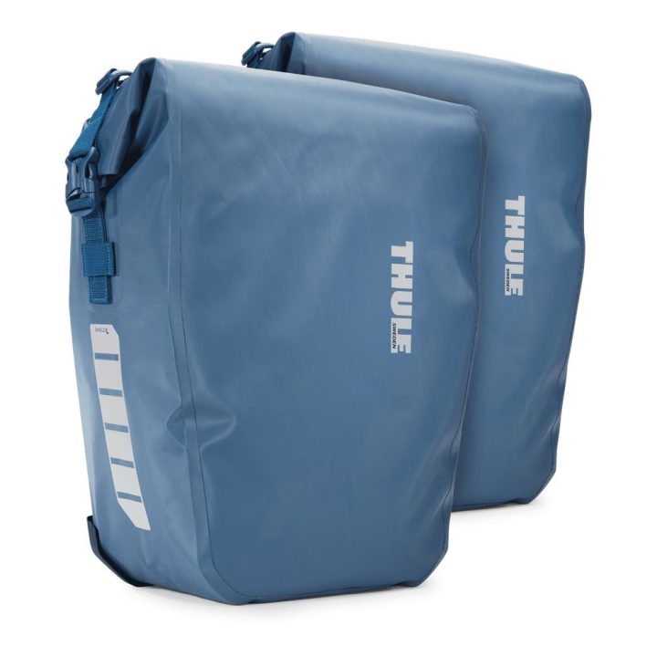 Dviračio bagažinės krepšių pora Thule Shield 25 l, mėlyna