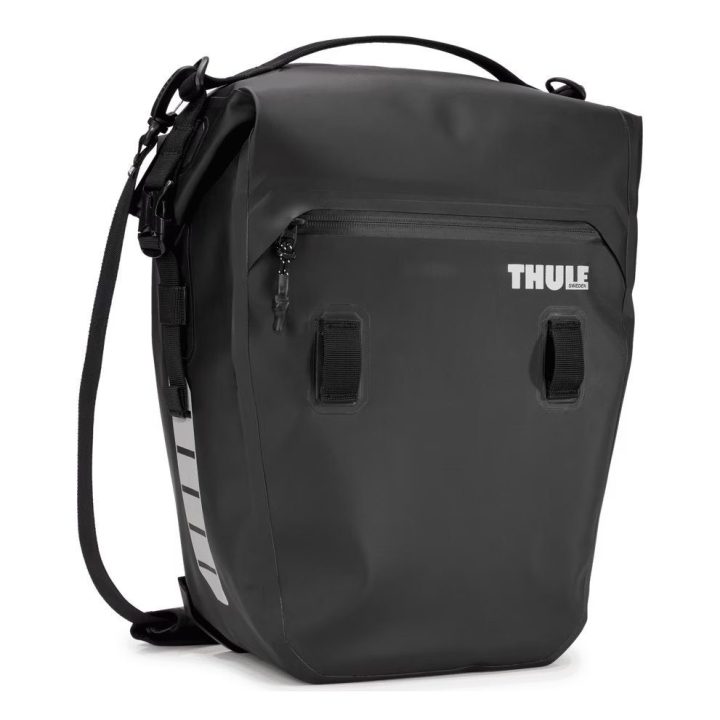 Dviračio bagažinės krepšys Thule Shield Commuter 22 L, juodas