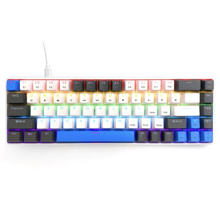 Kompaktiška mechaninė žaidimų klaviatūra Media-Tech Red Core MX60