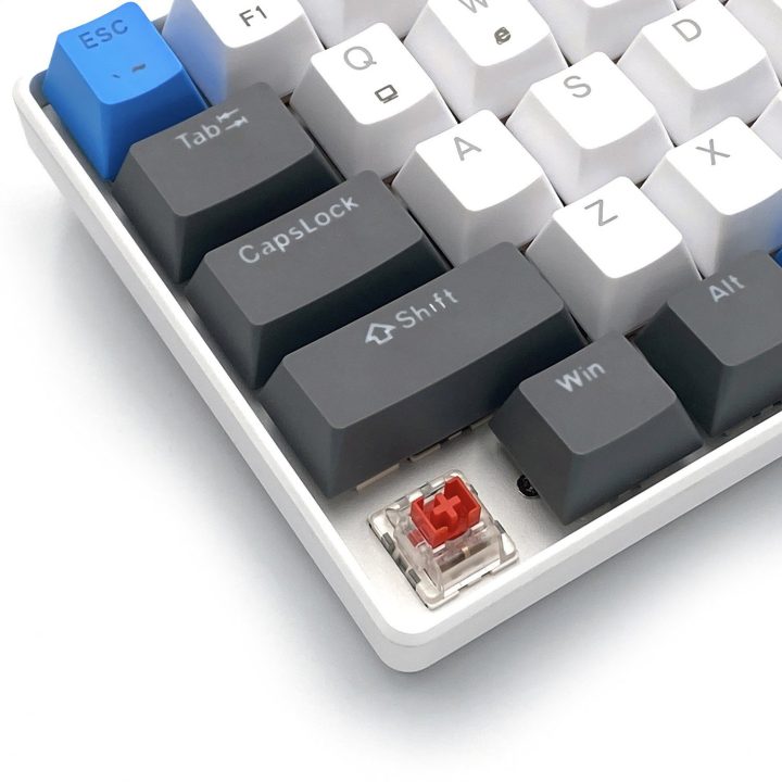 Kompaktiška mechaninė žaidimų klaviatūra Media-Tech Red Core MX60