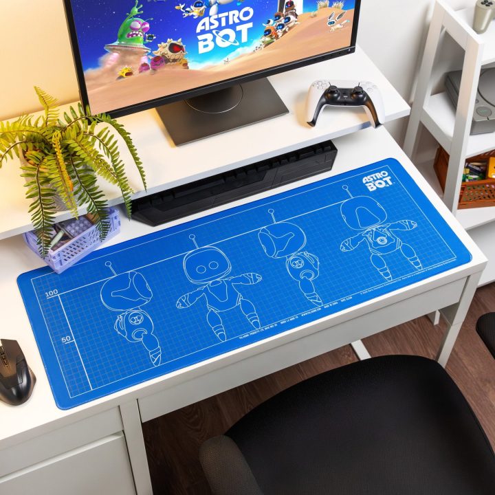 Astro Bot stalo kilimėlis, 80 x 30 cm