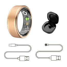 Auksinis išmanusis žiedas Manta OneRing 62 mm