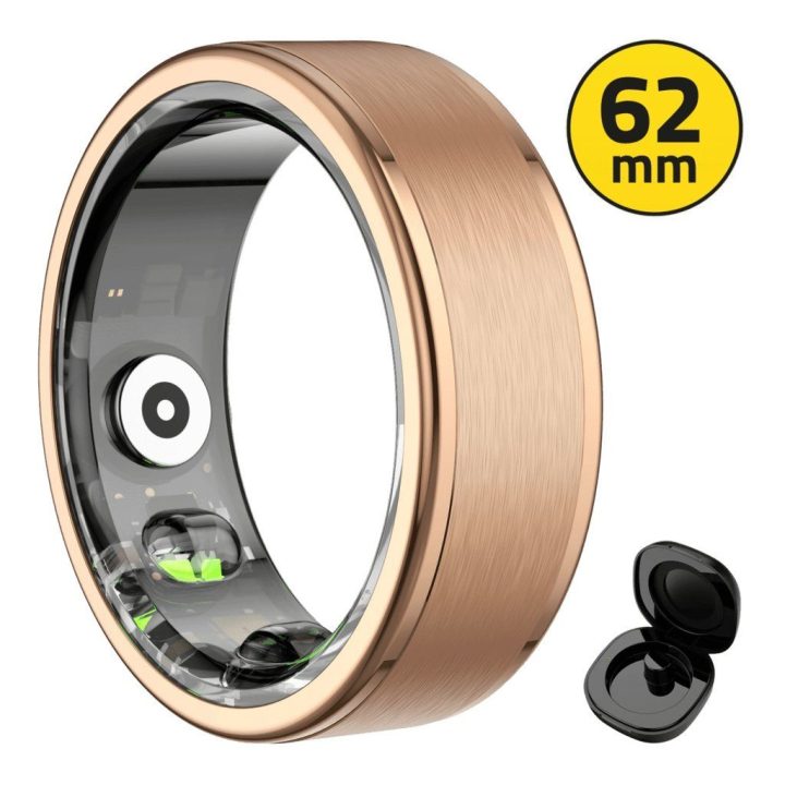 Auksinis išmanusis žiedas Manta OneRing 62 mm