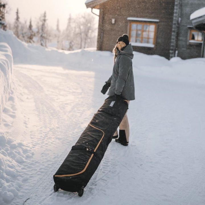 Thule Roundtrip Rolling Ski Bag 192 cm juodas