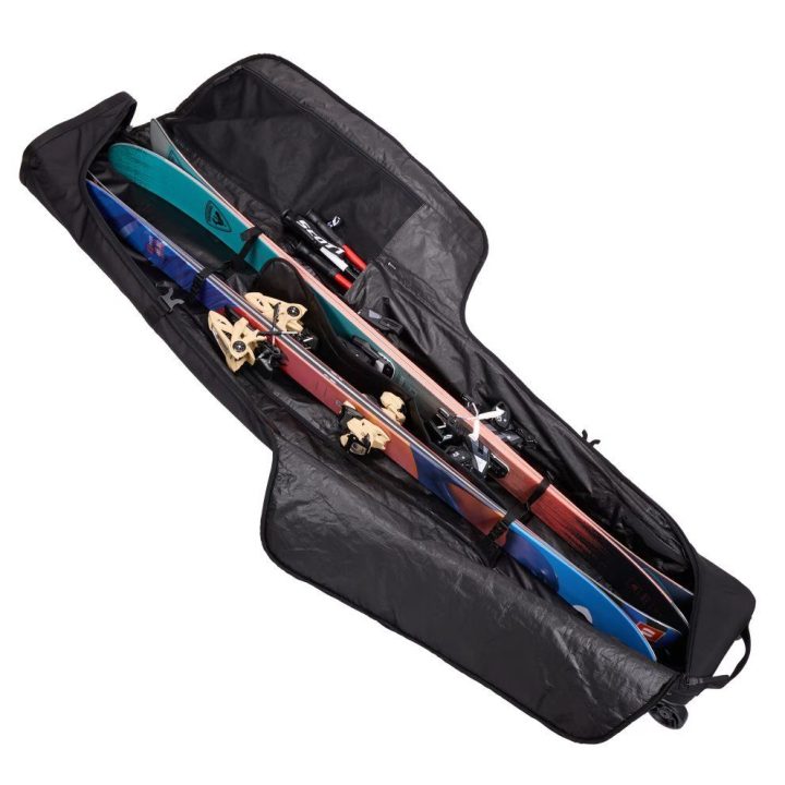 Thule Roundtrip Rolling Ski Bag 192 cm juodas