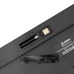 Belaidė žemo profilio biuro klaviatūra SBOX WK-26 HR