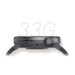 Išmanusis laikrodis STELIO Activ Pro GPS 46 mm, juodas titanas