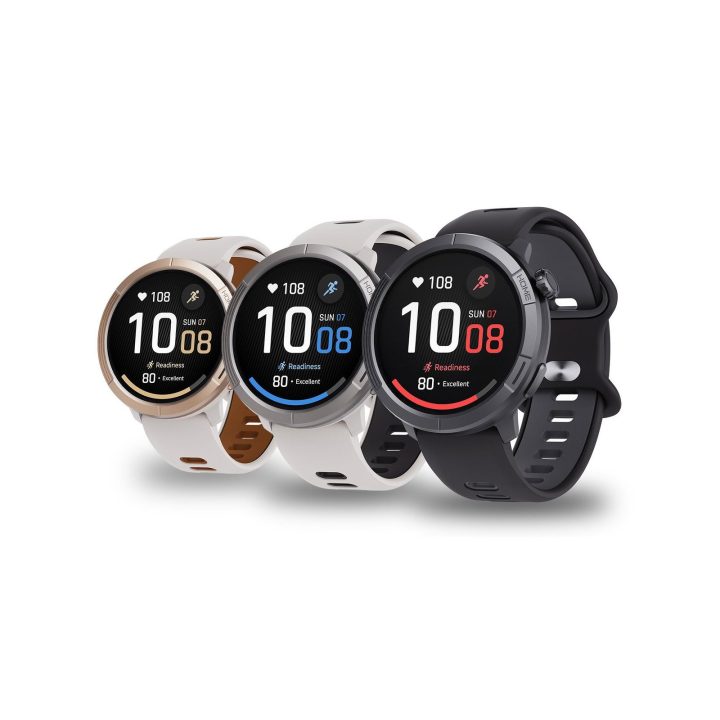 Stelio Activ Pro GPS 46 mm išmanusis laikrodis, auksinis titaninis