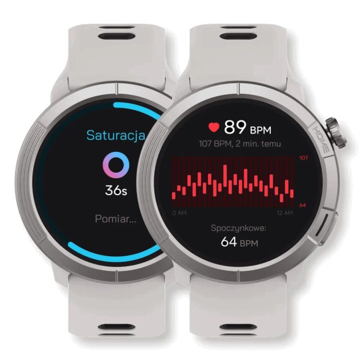Stelio Activ Pro GPS išmanusis laikrodis 46 mm, titano