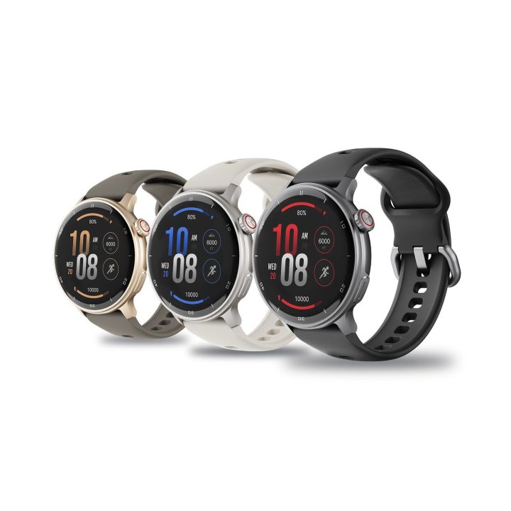 Stelio Activ GPS 46 mm juodas išmanusis laikrodis