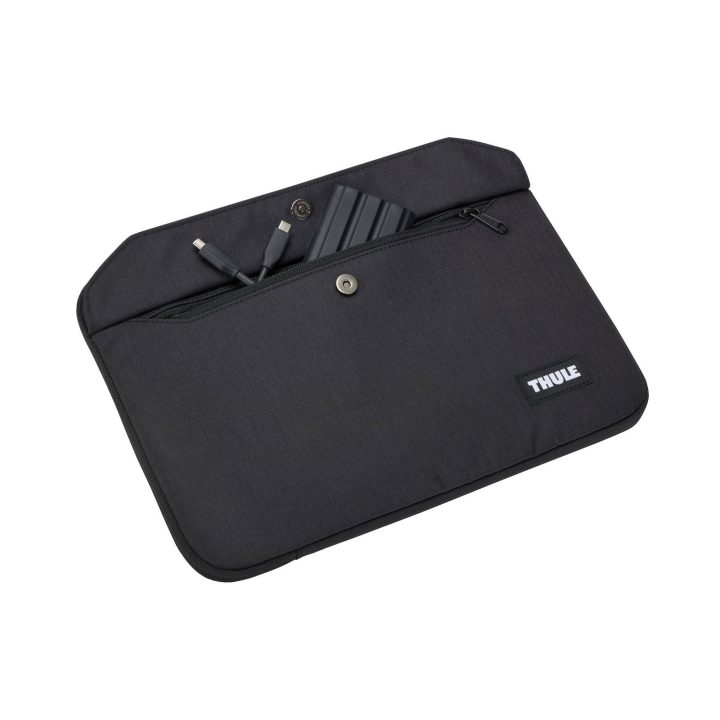 Thule Lithos Sleeve 13 dėklas „MacBook Air“ kompiuteriui, juodas