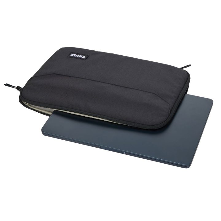 Thule Lithos Sleeve 13 dėklas „MacBook Air“ kompiuteriui, juodas