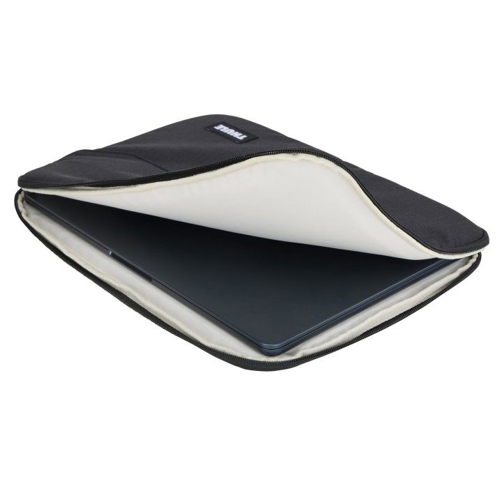 Thule Lithos Sleeve 13 dėklas „MacBook Air“ kompiuteriui, juodas