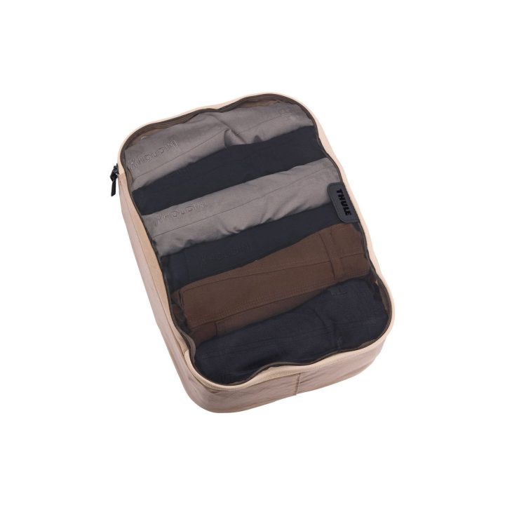 Kelioninis daiktų organizatorius Thule Packing Cube Medium, švelniai smėlio spalvos