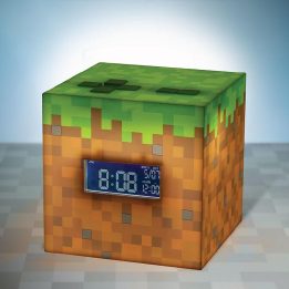 Minecraft žadintuvas su nuotaikos lemputėle