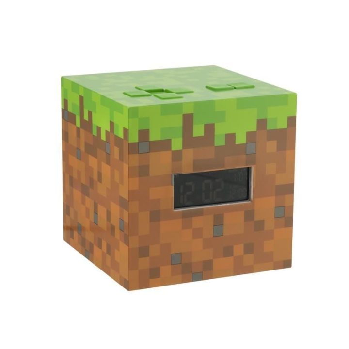 Minecraft žadintuvas su nuotaikos lemputėle