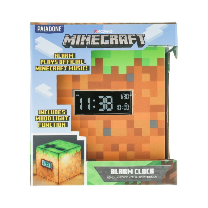 Minecraft žadintuvas su nuotaikos lemputėle