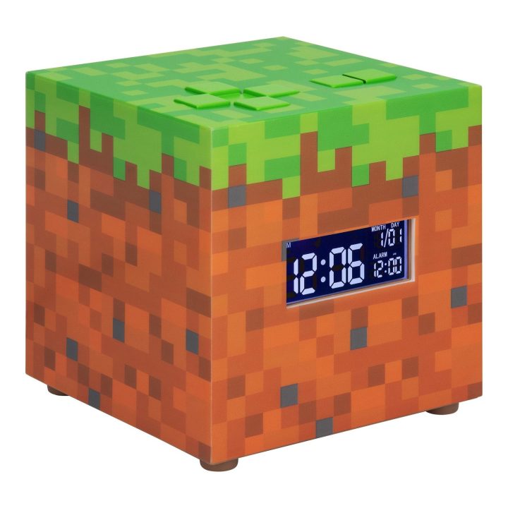Minecraft žadintuvas su nuotaikos lemputėle