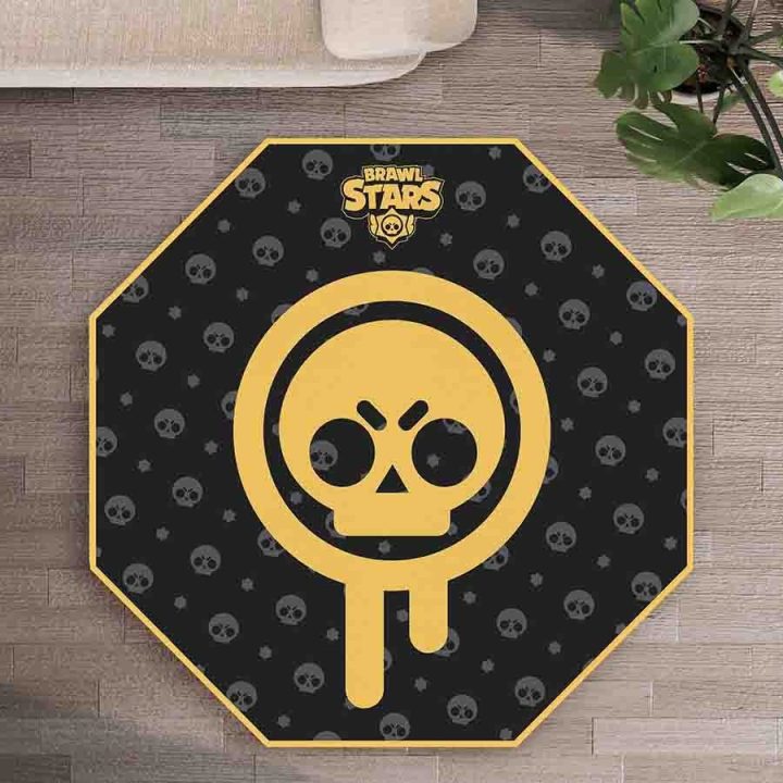 Žaidimų kilimėlis grindims Brawl Stars Drippy Skull