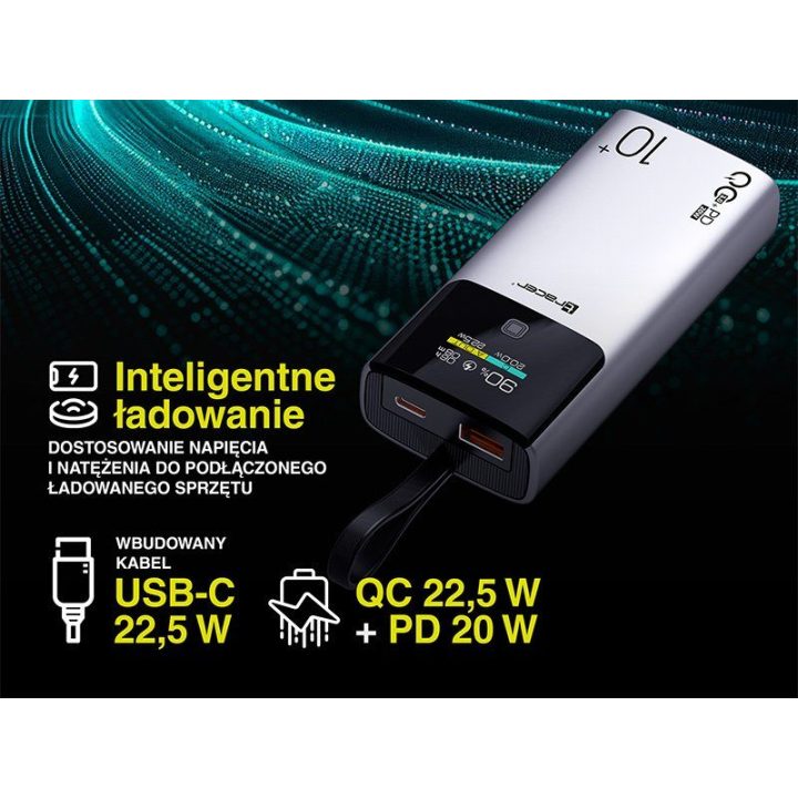 10 000 mAh išorinė baterija Tracer Comet