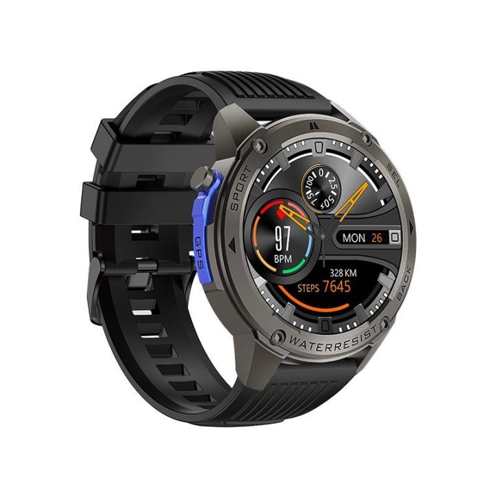 Tracer GP-Fit2 išmanusis laikrodis, juodas