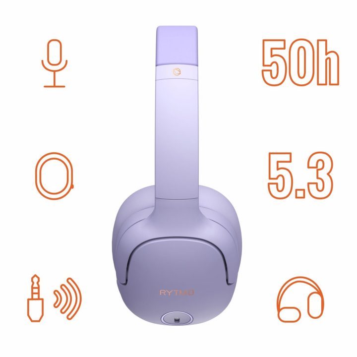 Ausinės su ANC, Bluetooth 5.3 ir 600 mAh baterija