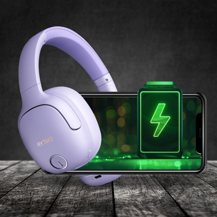 Ausinės su ANC, Bluetooth 5.3 ir 600 mAh baterija