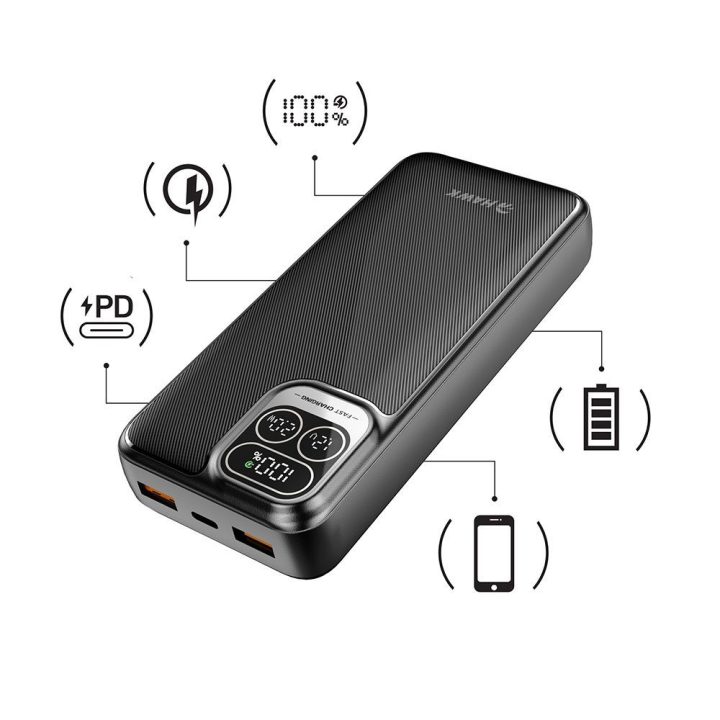 Hawk 20000 mAh powerbankas su LCD ekranu