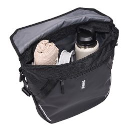 Thule Chasm Courier 22 l dviratinis krepšys su „InLock“, juodas