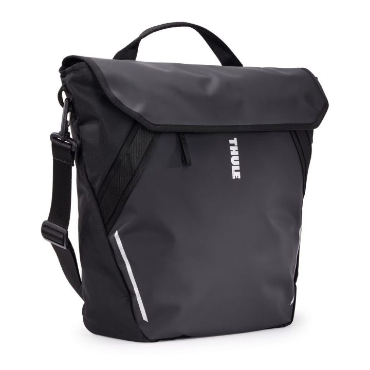 Thule Chasm Courier 22 l dviratinis krepšys su „InLock“, juodas