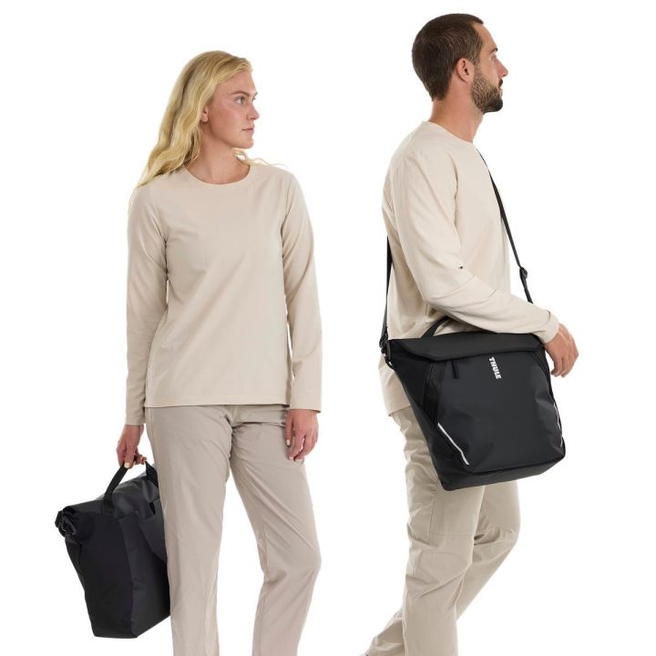 Thule Chasm Courier 22 l dviratinis krepšys su „InLock“, juodas