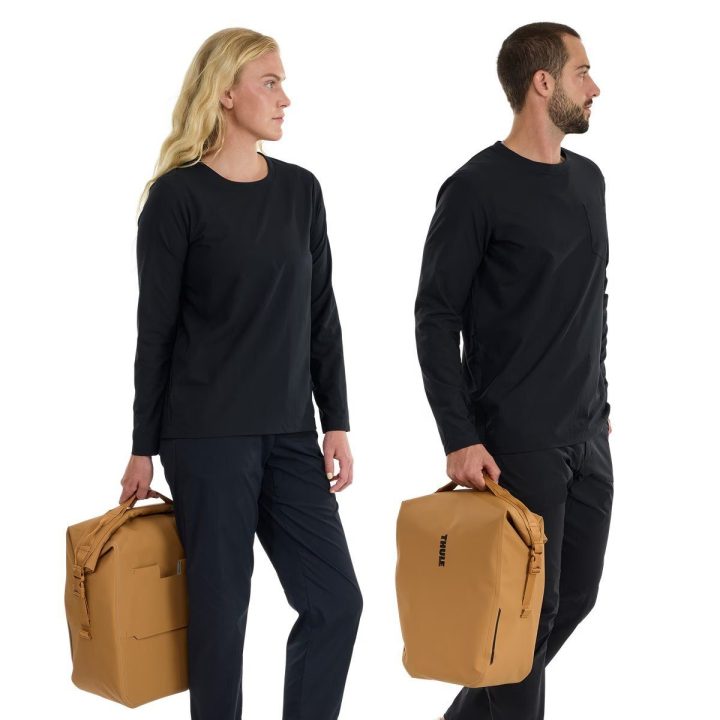 Dviračio krepšys Thule Shield 22 l su InLock, oranžinis