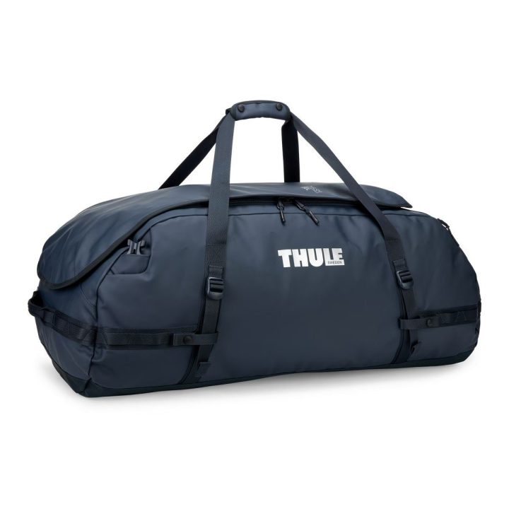 Thule Chasm 130L tamsiai mėlynas sportinis krepšys-kuprinė