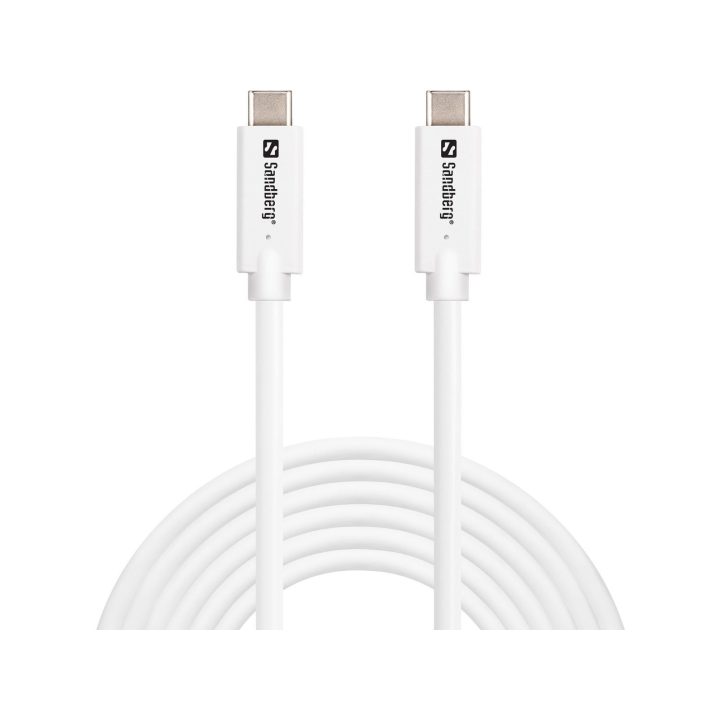 Sandberg USB-C į USB-C kabelis, USB 3.2 Gen2, 100 W, 3 m