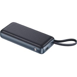 20000 mAh powerbankas su integruotu USB-C laidu, PD 67 W