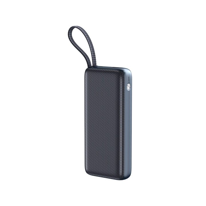 20000 mAh powerbankas su integruotu USB-C laidu, PD 67 W