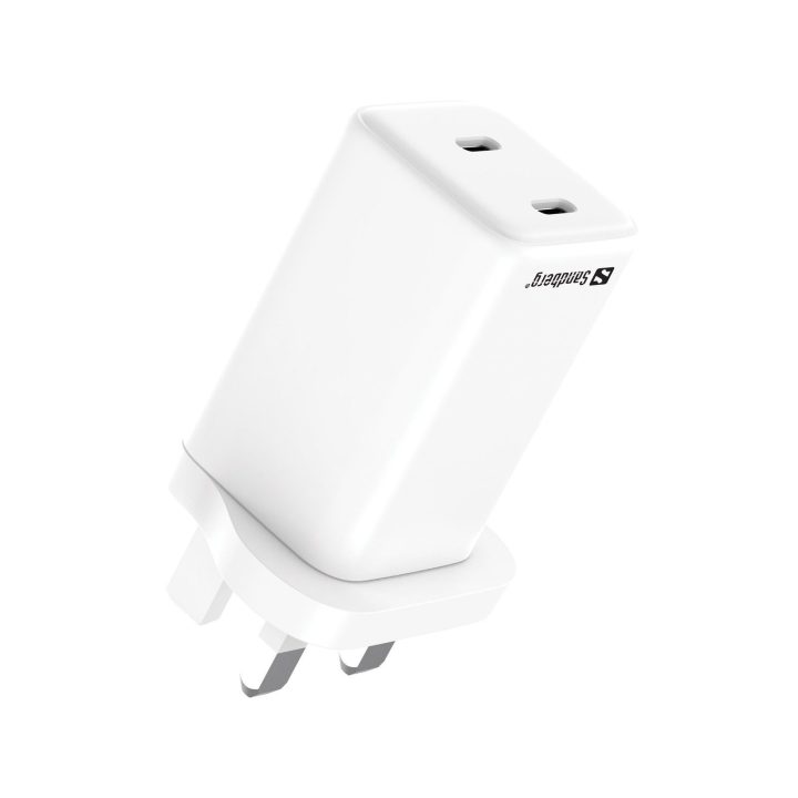 65 W USB-C įkroviklis su dviem prievadais