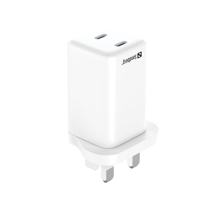 65 W USB-C įkroviklis su dviem prievadais