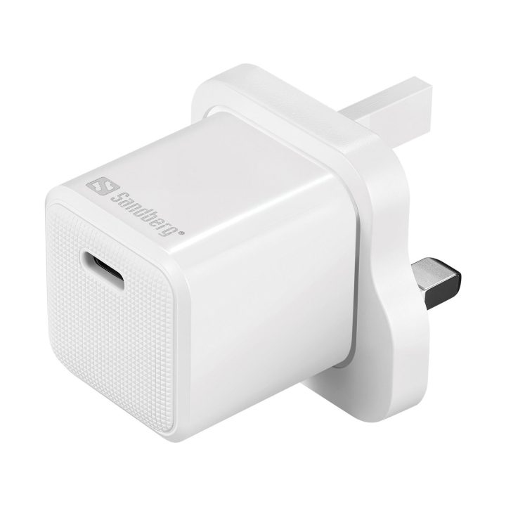 Sandberg USB-C 20 W įkroviklis su Lightning laidu, UK