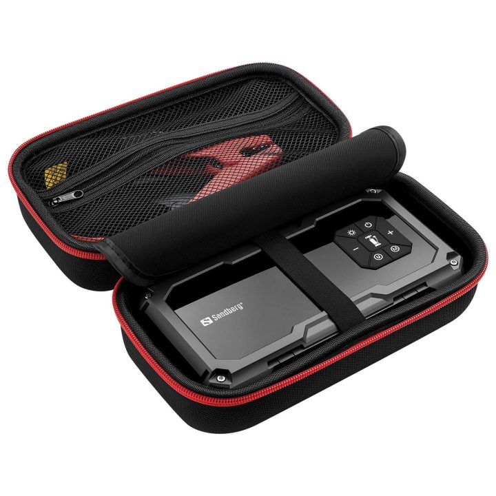 Automobilio užvediklis, power bankas ir padangų pompa Sandberg 10000 mAh