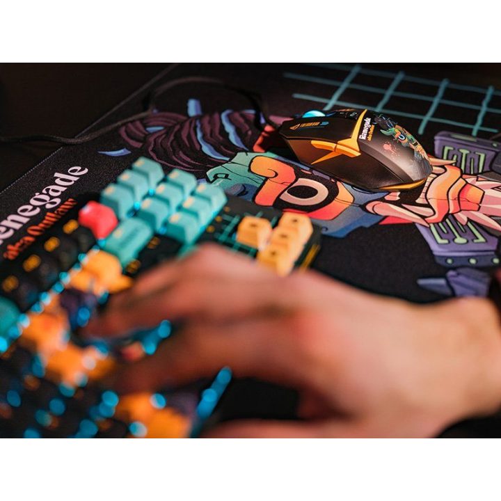 Žaidimų klaviatūra Bloody AT87 Renegade USB su Alpha Switches
