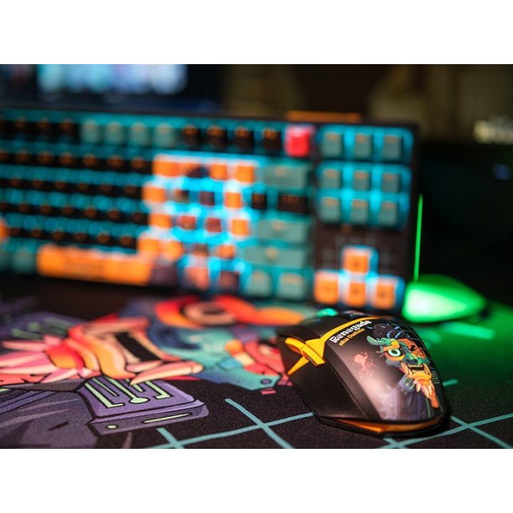 Žaidimų pelė Bloody W63 Max Renegade Midnight USB